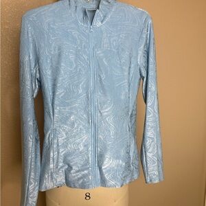 Foray Golf Women's Light Blue Activewear Top